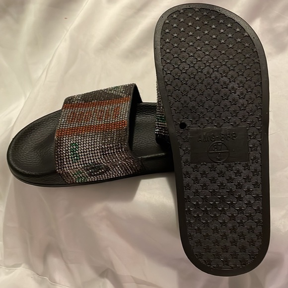 The good life rhinestone slides - Picture 4 of 4